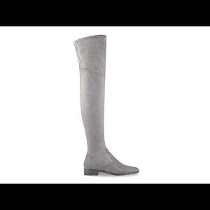 BNIB Marc Fisher gray over the knee OTK boots